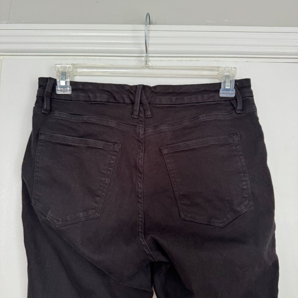 Good American Women's Good Legs Black Skinny Jeans Size 14 - Picture 4 of 7